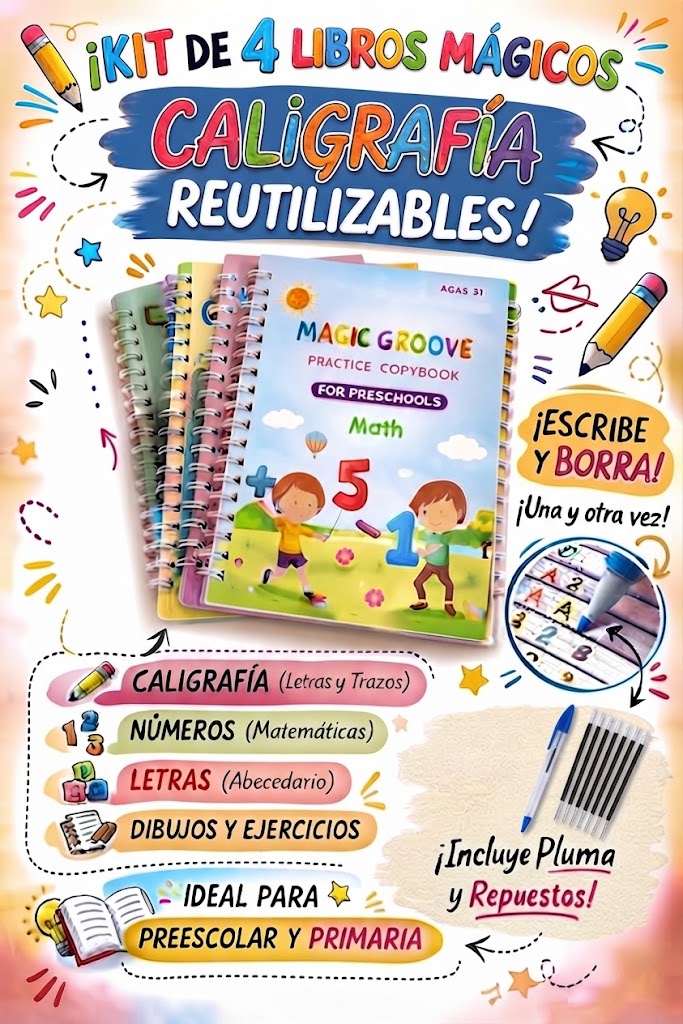 KIT ESCOLAR MAGICO INTELIGENTE